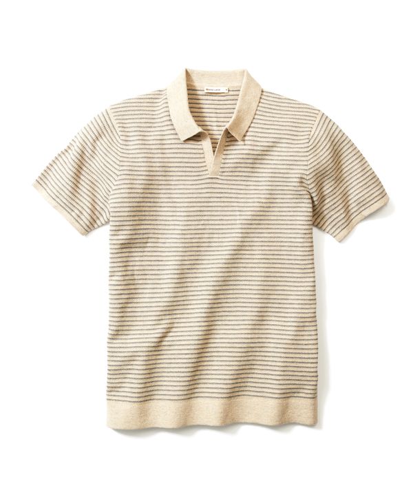 Polo pull Liam Marine Layer