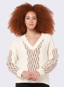 Room 34 Pullover mit Puffärmeln