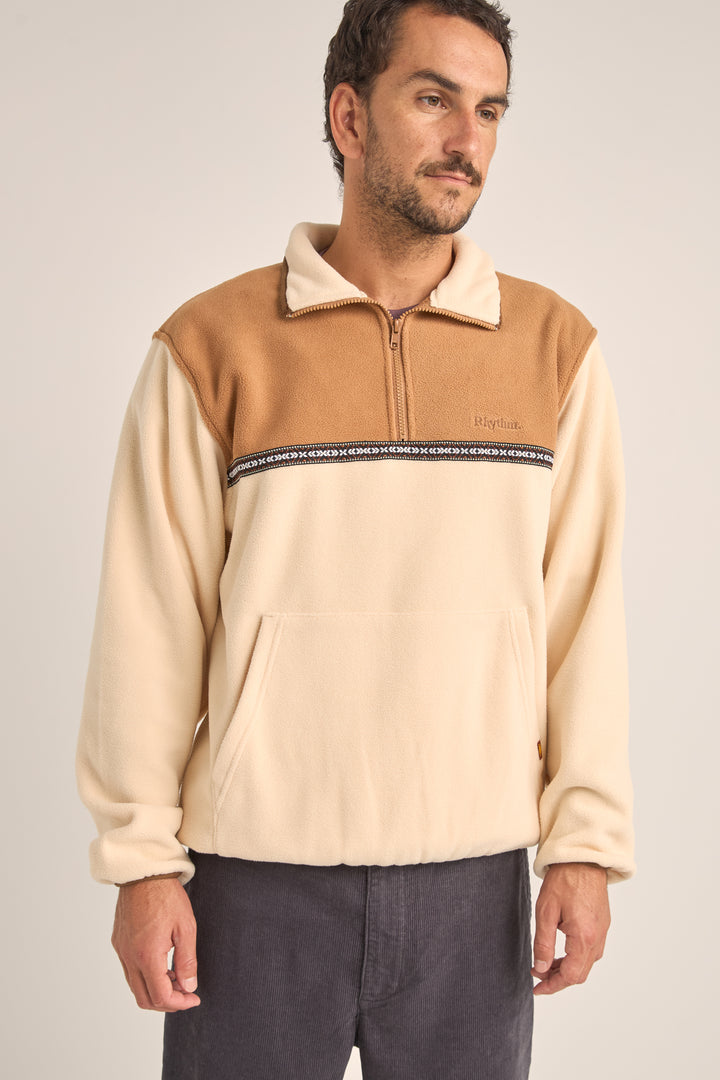 Rhythm Alder Half Zip Pull Over