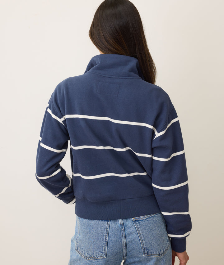 Marine Layer Cloud 9 Fleece Half Zip Sweatshirt