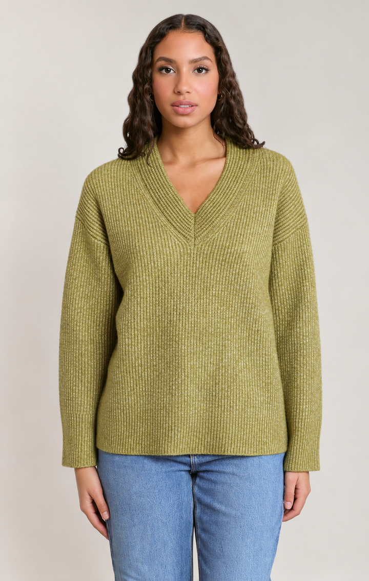 Dex V-Neck Sweater Top
