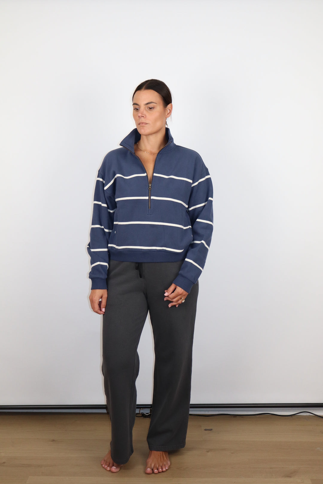 Marine Layer Cloud 9 Fleece Half Zip Sweatshirt