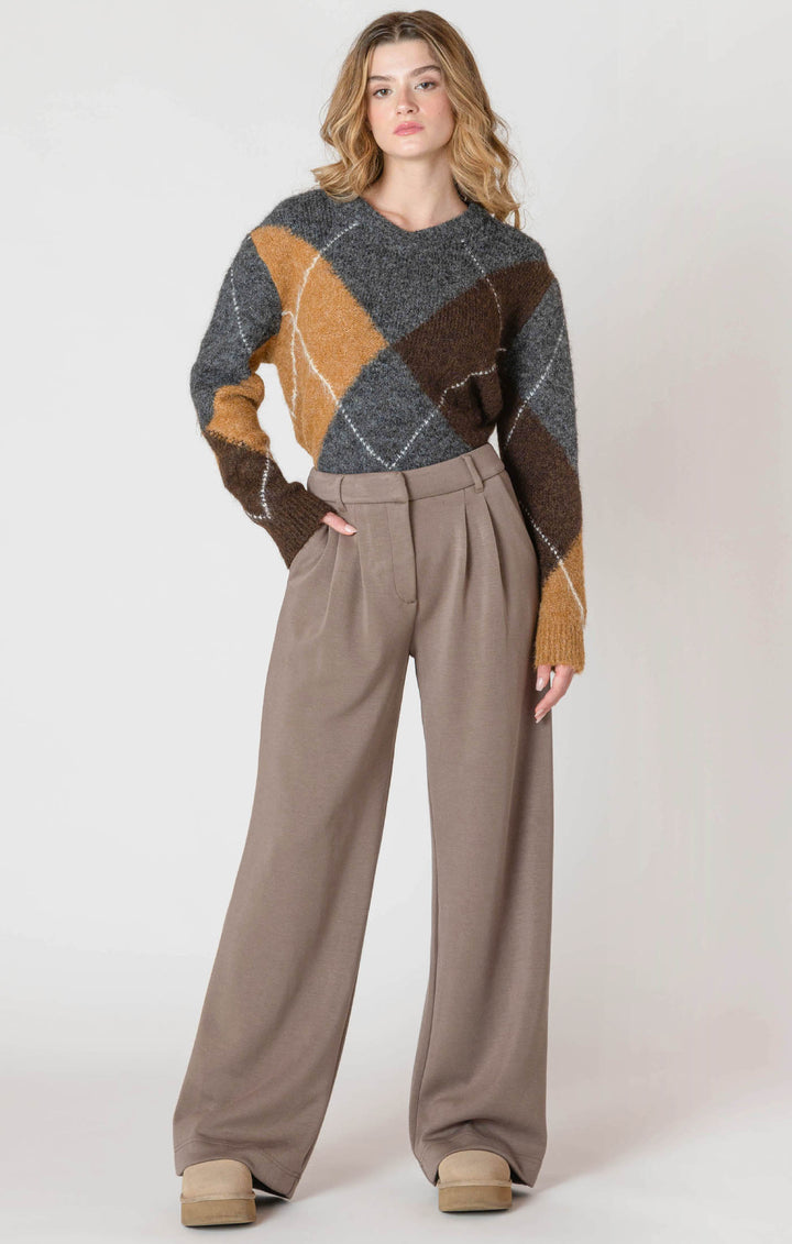 Room 34 Wide Leg Knit Trouser