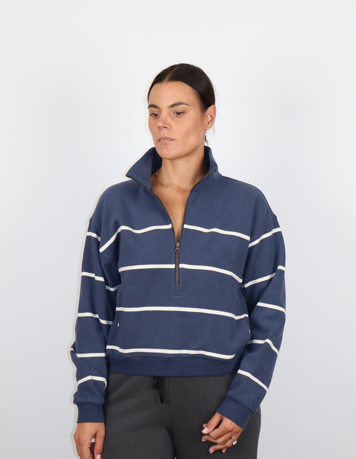 Marine Layer Cloud 9 Fleece Half Zip Sweatshirt