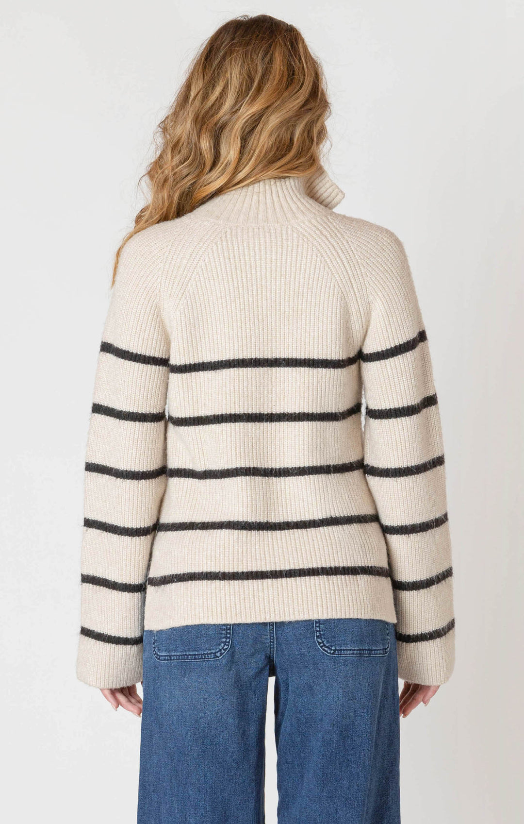 Room 34 Half-Zip Longline Sweater
