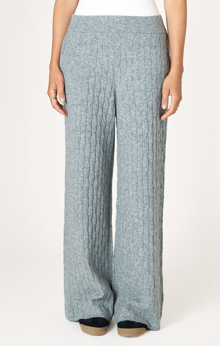 Dex Pull On Cable Knit Sweater Pant