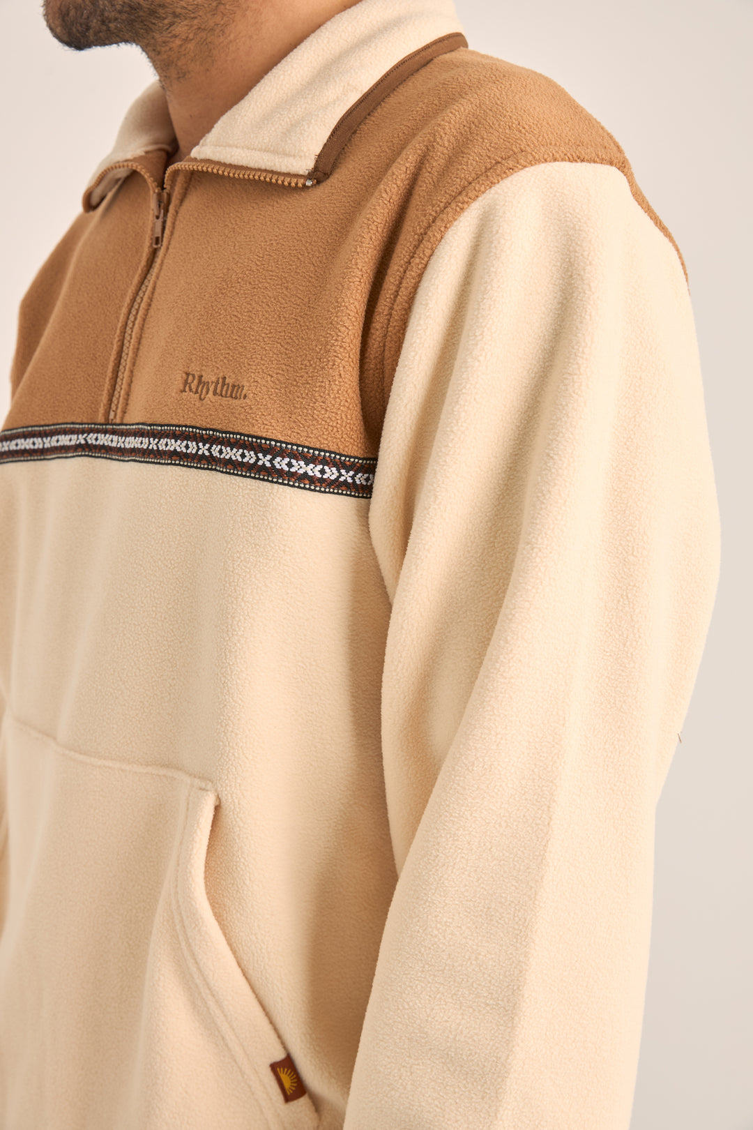 Rhythm Alder Half Zip Pull Over