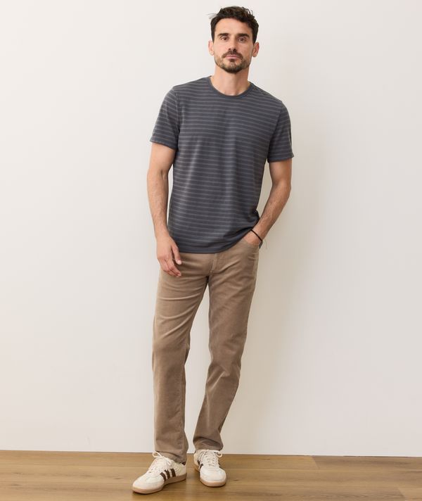 Marine Layer Signature Jacquard Crew Tee