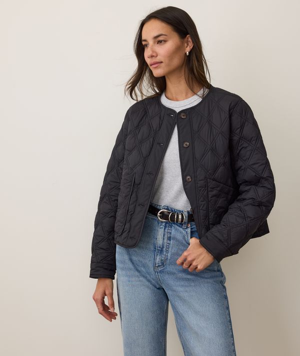 Marine Layer Marina Quilted Liner Jacket