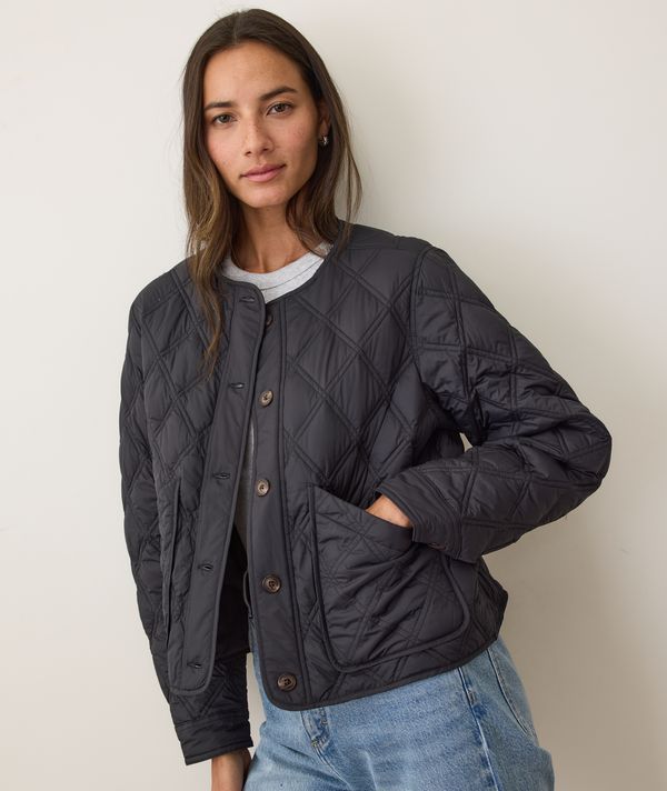 Marine Layer Marina Quilted Liner Jacket