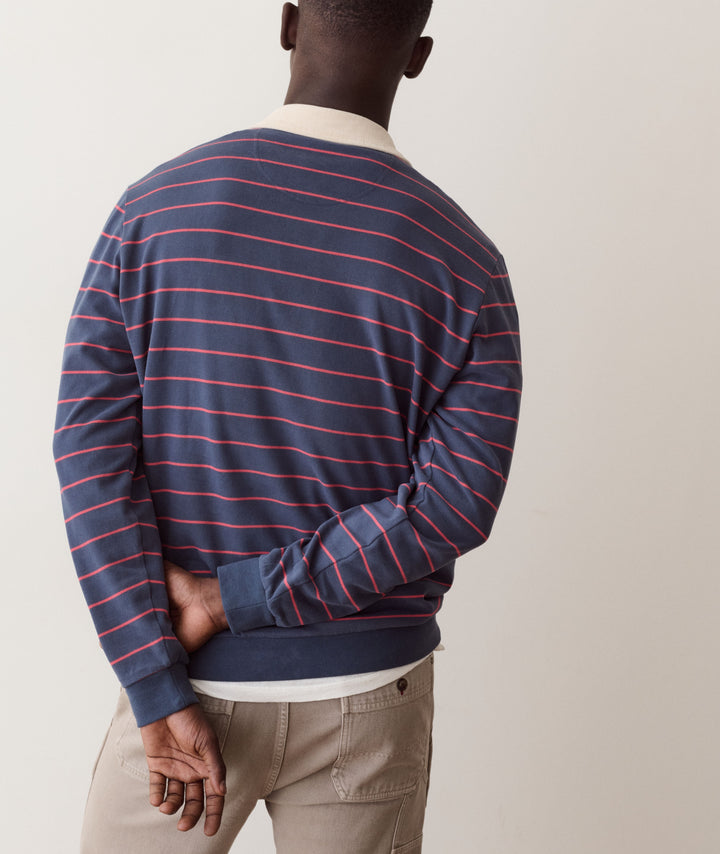 Marine Layer Sueded Rugby Polo
