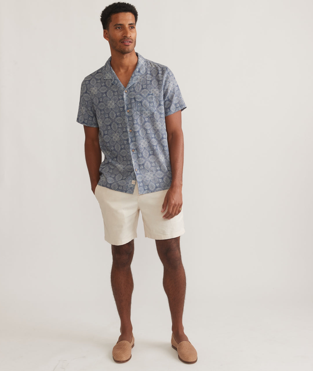 Marine Layer Hemp 7" Resort Short