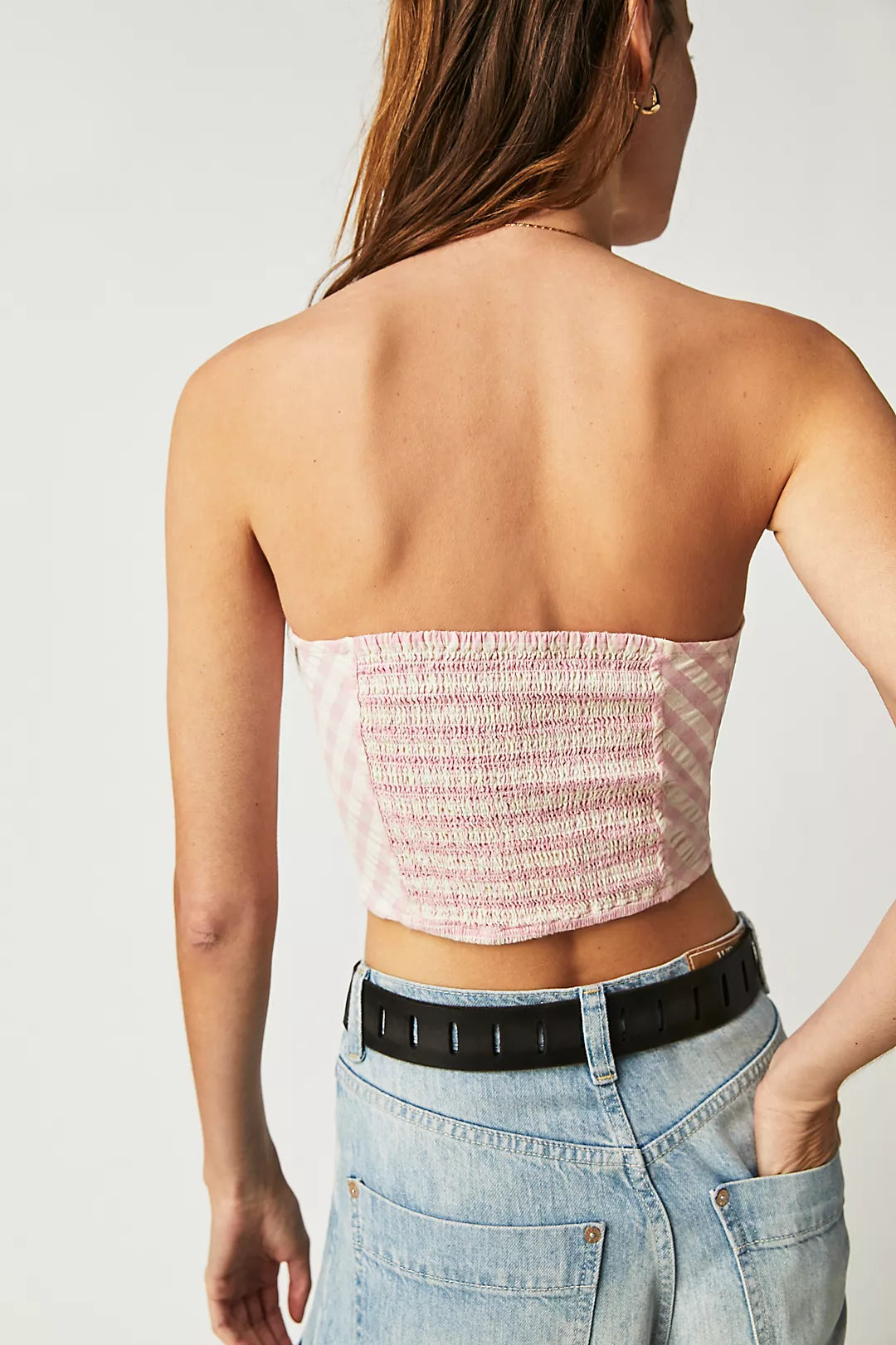 Free People Leilani Gingham Tube