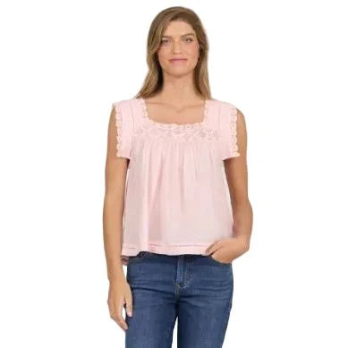 Dear John Una Lace Sleeveless Top