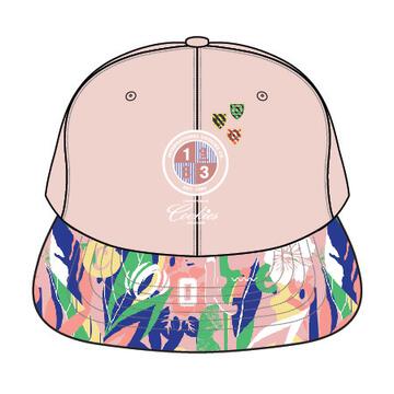 Cookies Corsica Snapback Hat with Printed Brim/ Embroidery and Patch Art