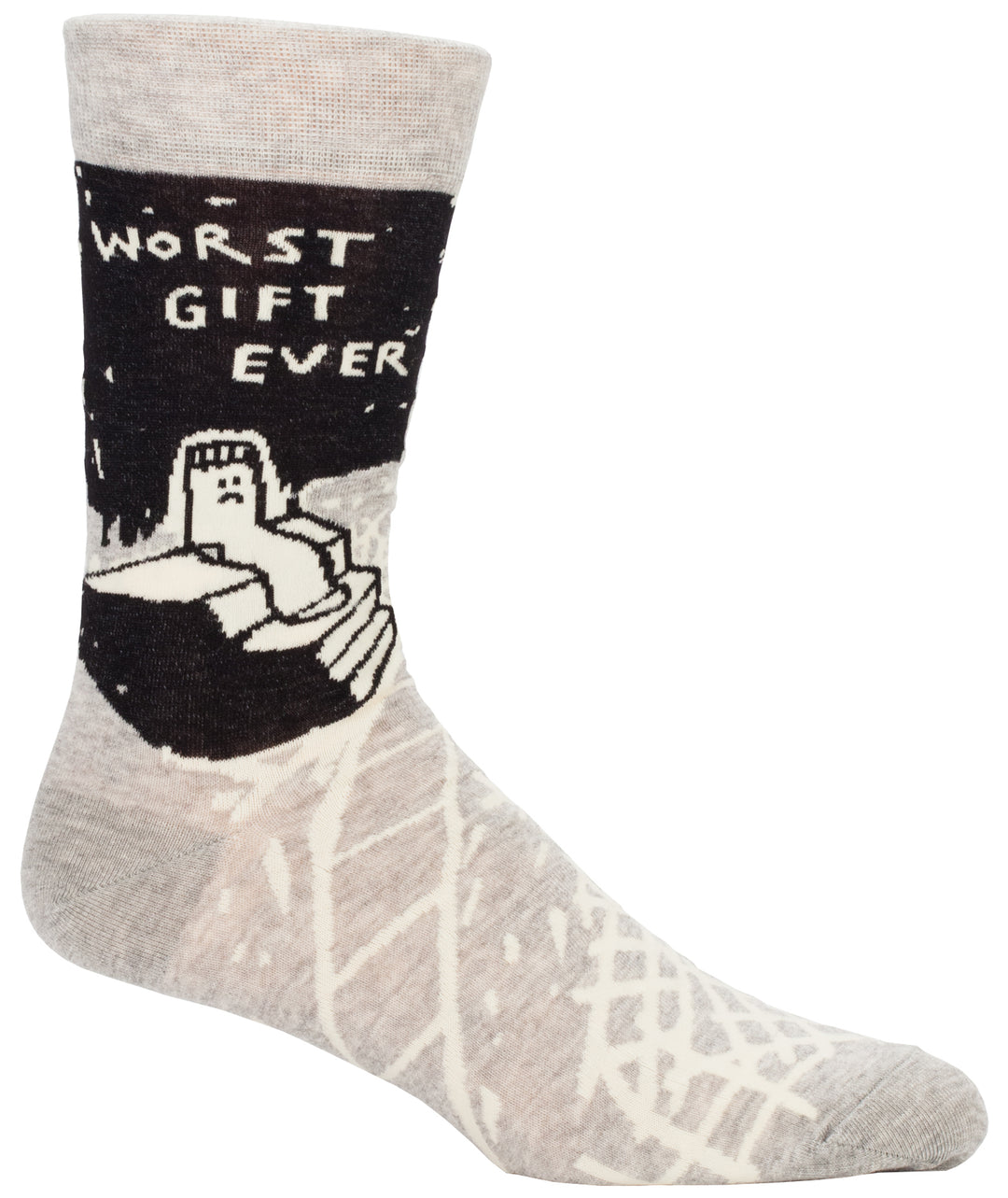 Blue Q Worst Gift Ever Men's Sock