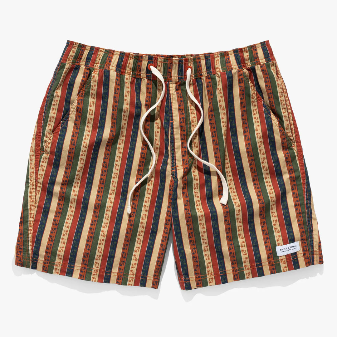 Banks Journal Natural Selection Elastic Boardshort