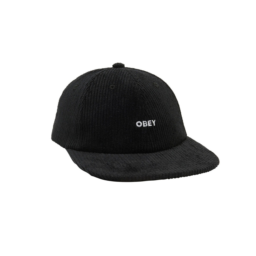 Obey Bold Cord 6 Panel Strapback