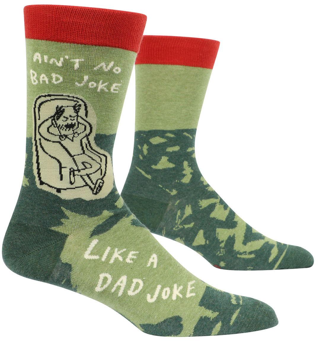Blue Q Dad Joke Men's Sock