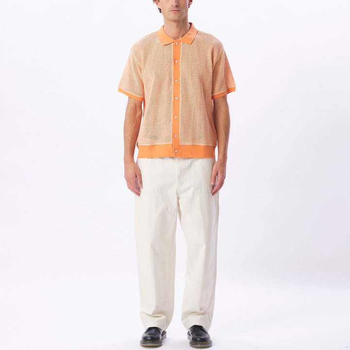 Obey Grove Button-Up Polo Ss