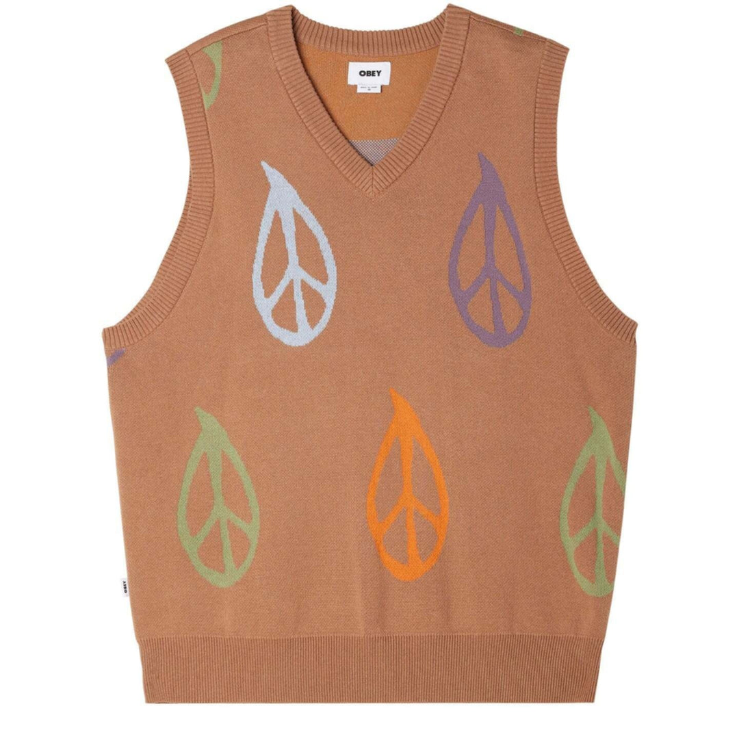 Obey Peaced Sweater Vest