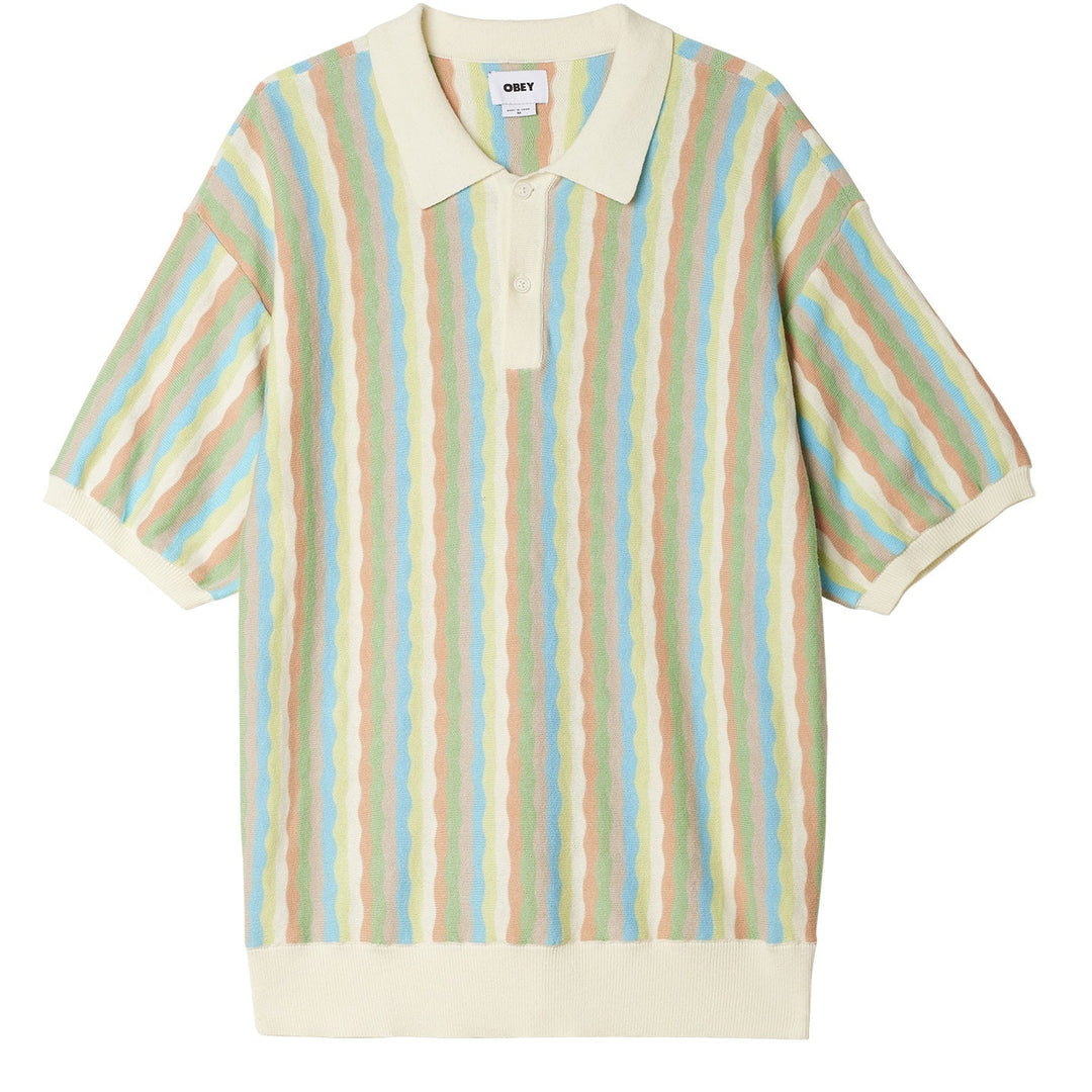 Obey Surface Polo Pullover Ss