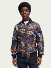 Scotch &amp; Soda Jacquard Bomber Jacket