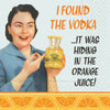 In the Orange Juice Napkin