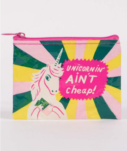 Porte-monnaie Q bleu