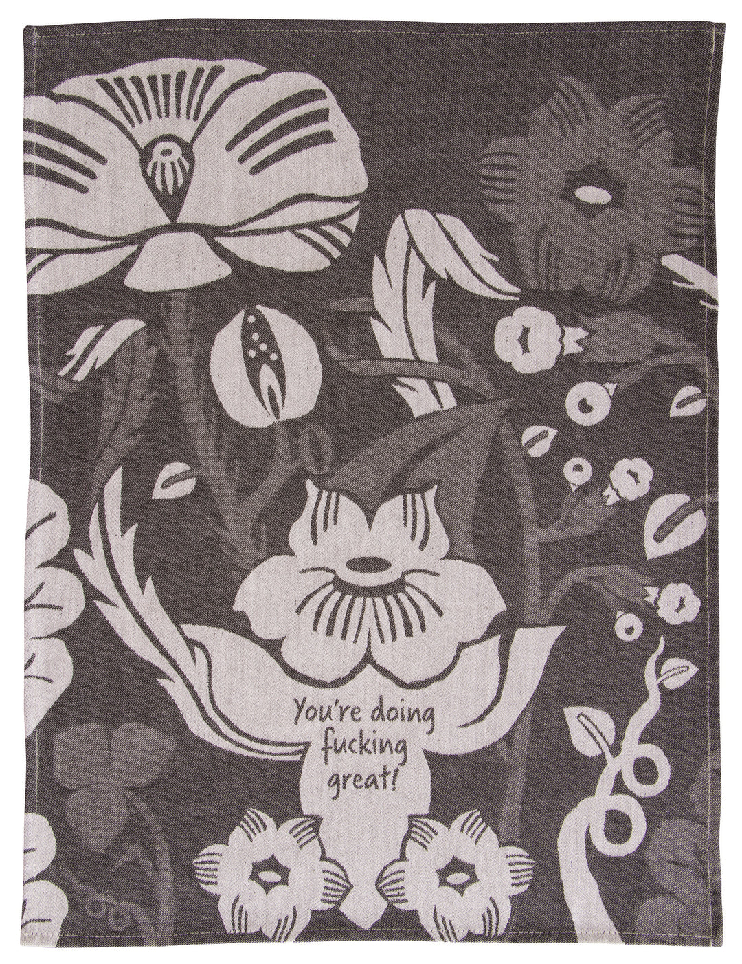 Blue Q Doing Fucking Great Dish Towel