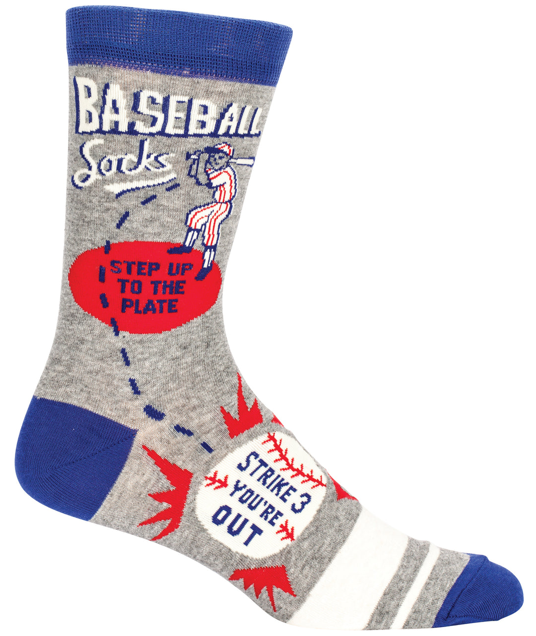 Blue Q Baseball Men's Sock