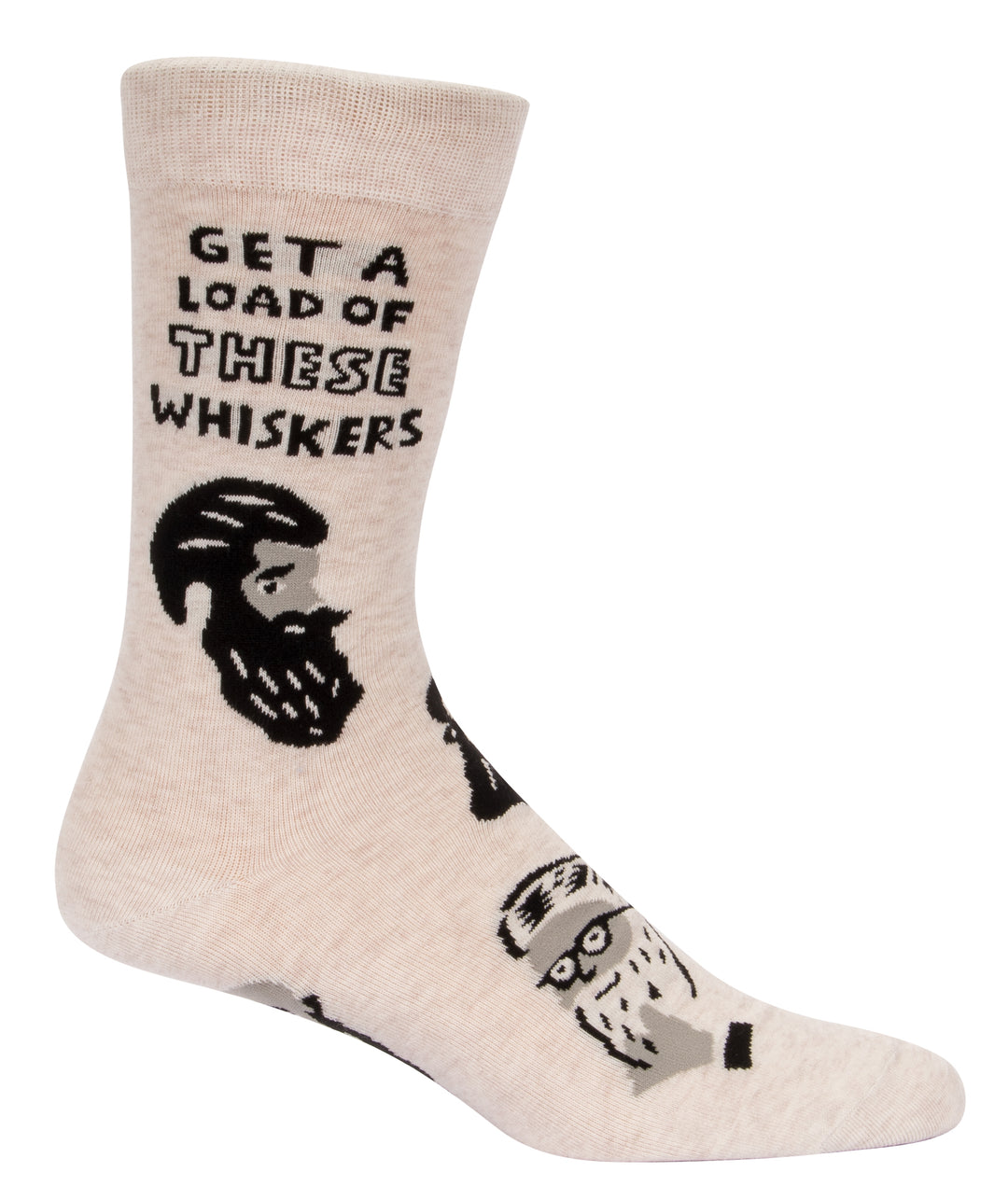 Blue Q Whiskers Men's Sock