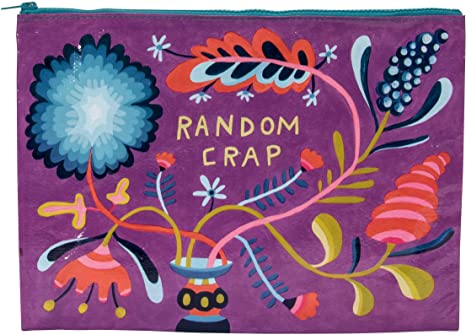 Blaue Q-Reißverschlusstasche