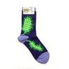 Blue Q Kale is On Everything Womens Crew Sock