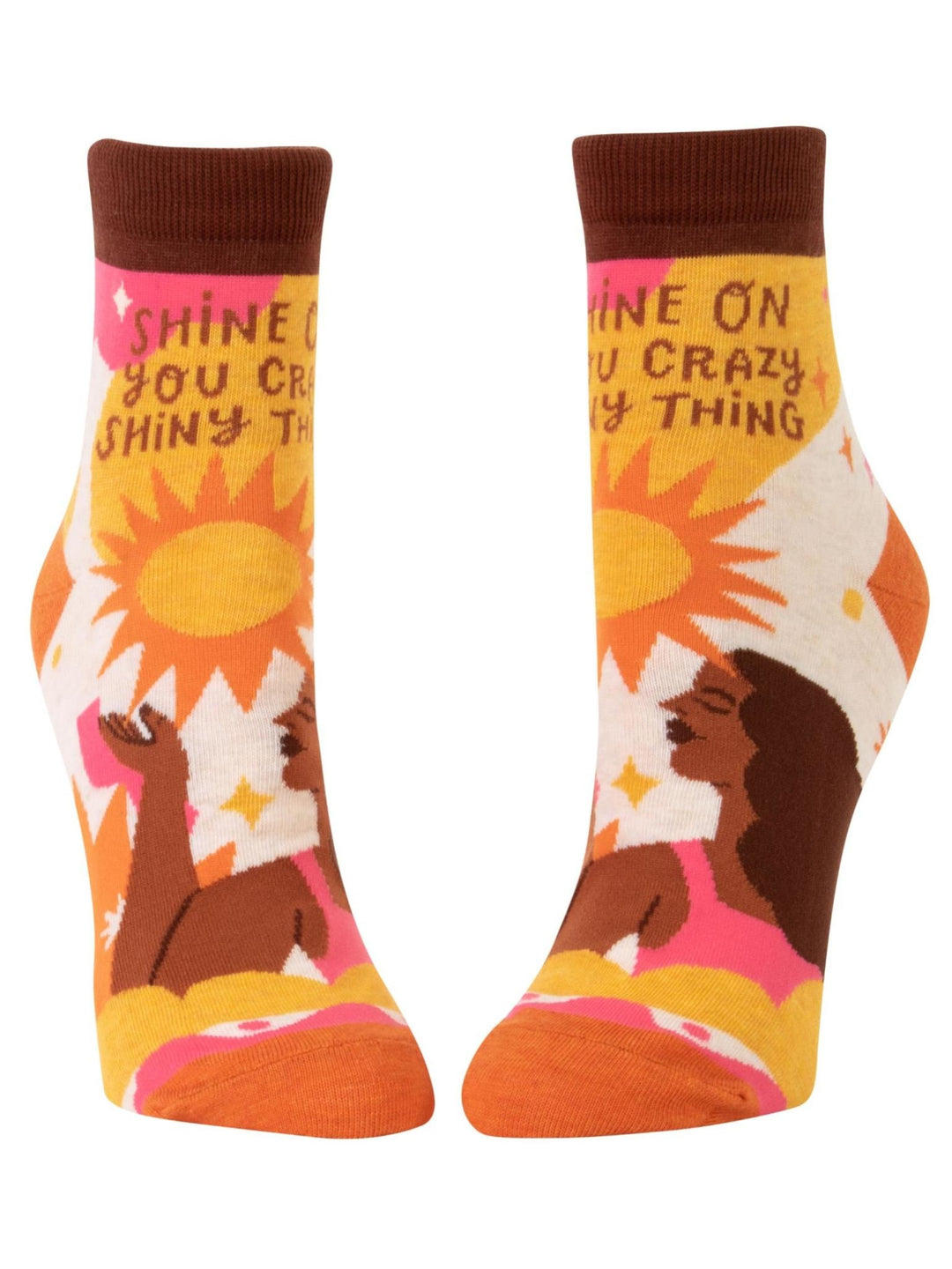 Blue Q Shine On Ankle Socks