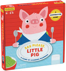 Mudpuppy "Say Please, Little Pig" Game