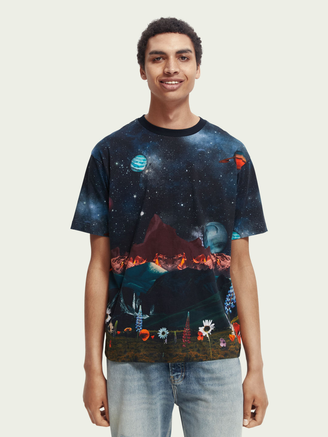 Scotch &amp; Soda „Our Space“-T-Shirt