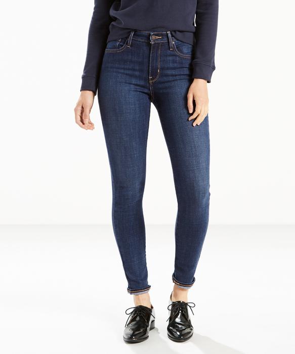 Levis 721 High Rise Skinny Jean Blue Story