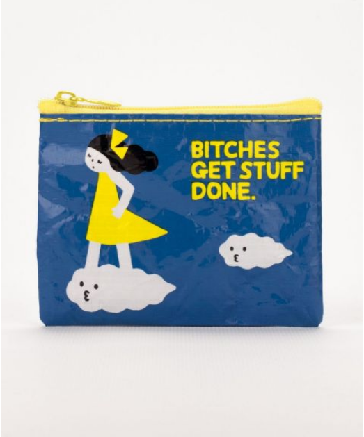 Porte-monnaie Q bleu