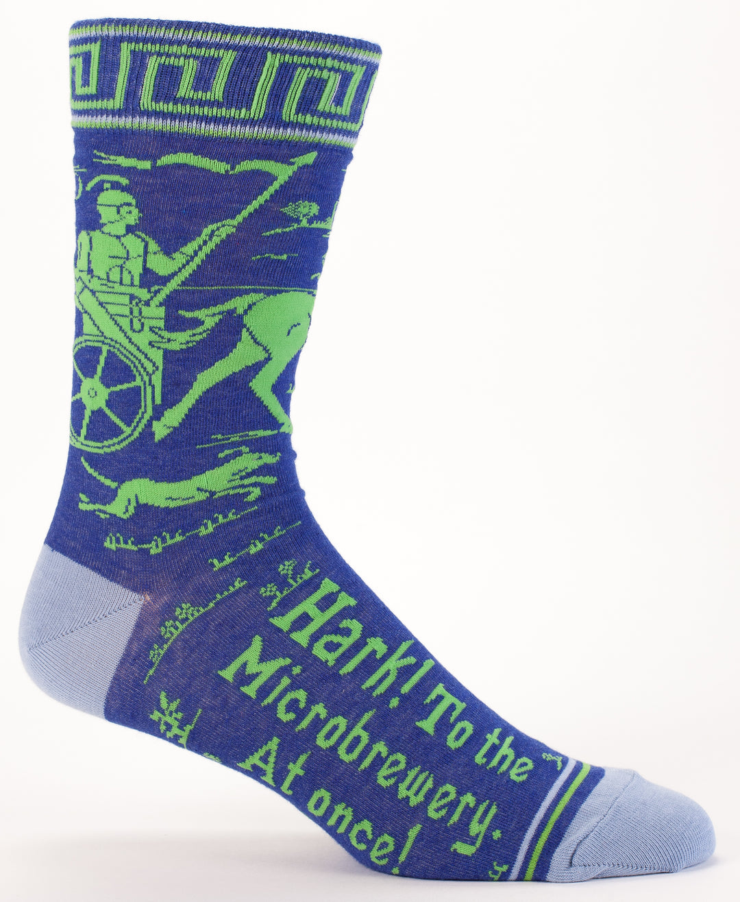 Blue Q Hark Microbrewery Men's Sock