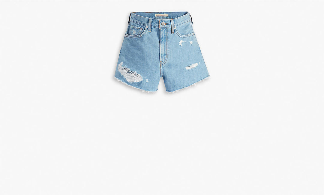 Levis High Waisted Mom Short Let It Be Fun