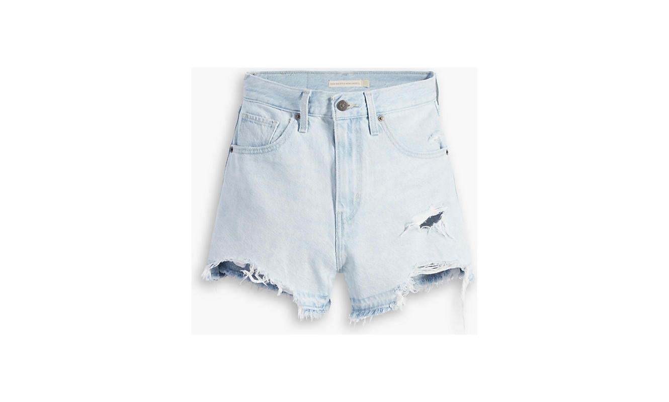 Short levis outlet taille haute