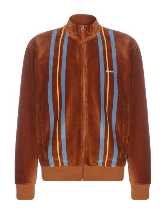 Obey Provecal Velout Zip Up Mock