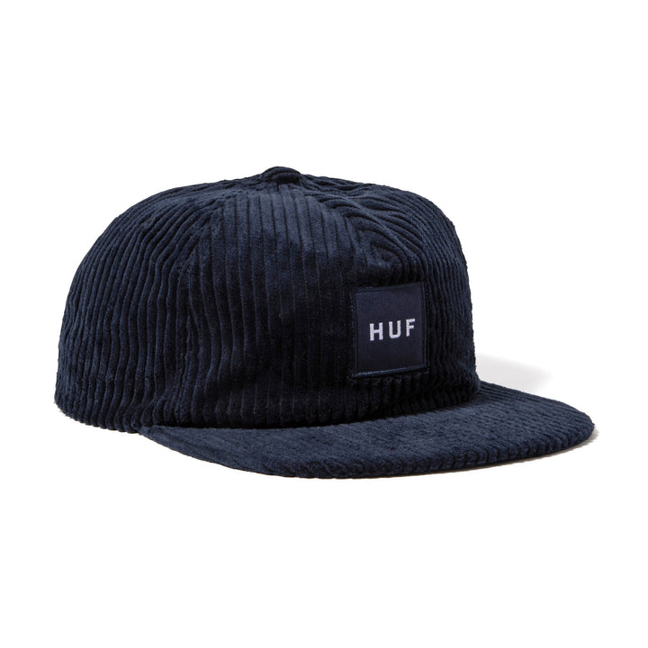 Huf Box Logo Cord 5 Panel Hat