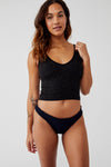 Free People Lurex Solid Rib Brami