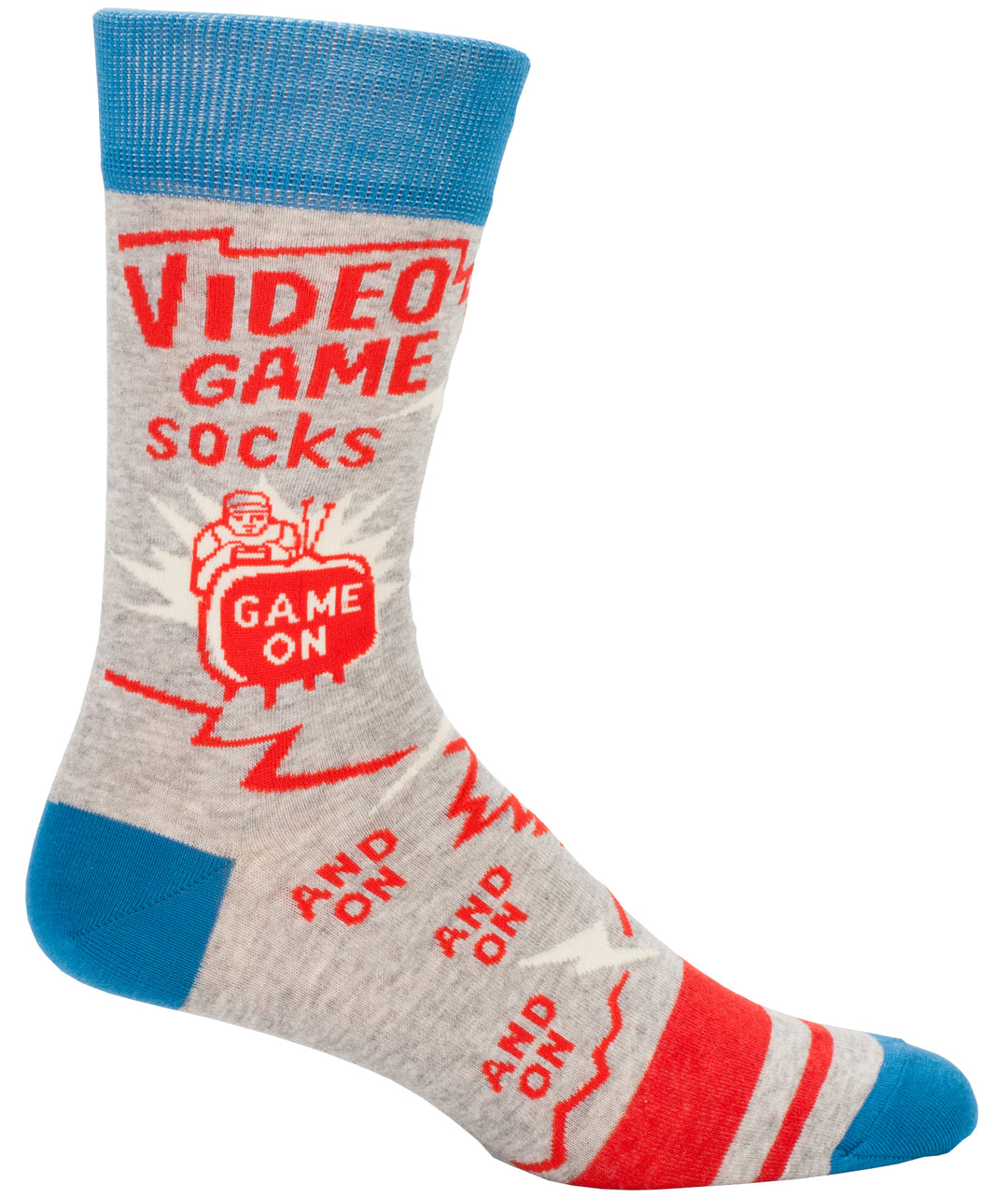 Blue Q Video Game Men's Sock