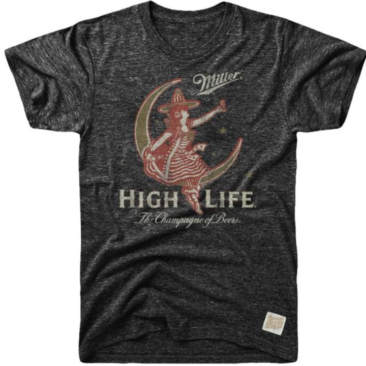 T-shirt pour hommes de marque rétro Miller High Life