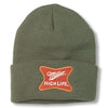 American Needle Cuffed Knit Miller High Life Hat