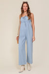 Lumiere Tie Front Jumpsuit