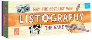 Chronicle Books Listography The Game